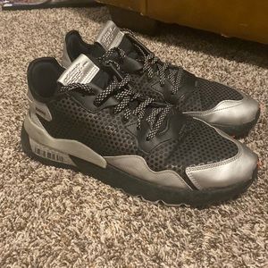 Adidas reflective shoes!